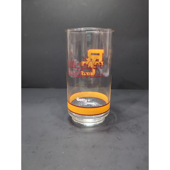 Boston College Eagles Glass Tumbler, Vintage Getty‎ Glass, Drinking Glass 5.5" - Picture 3 of 9